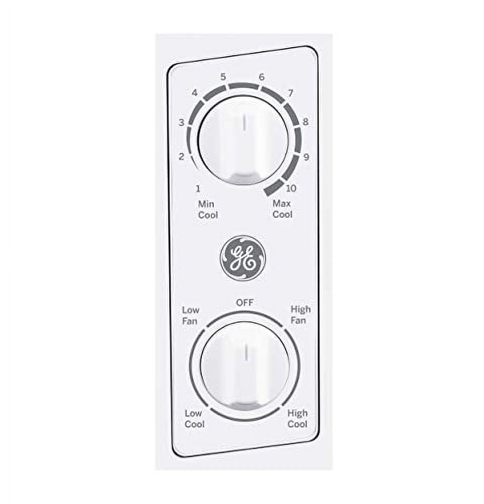 GE 5,000 BTU Mechanical Window Air Conditioner, Cools up to 150 sq. Ft, Easy Install Kit Included, 5000 115V, White
