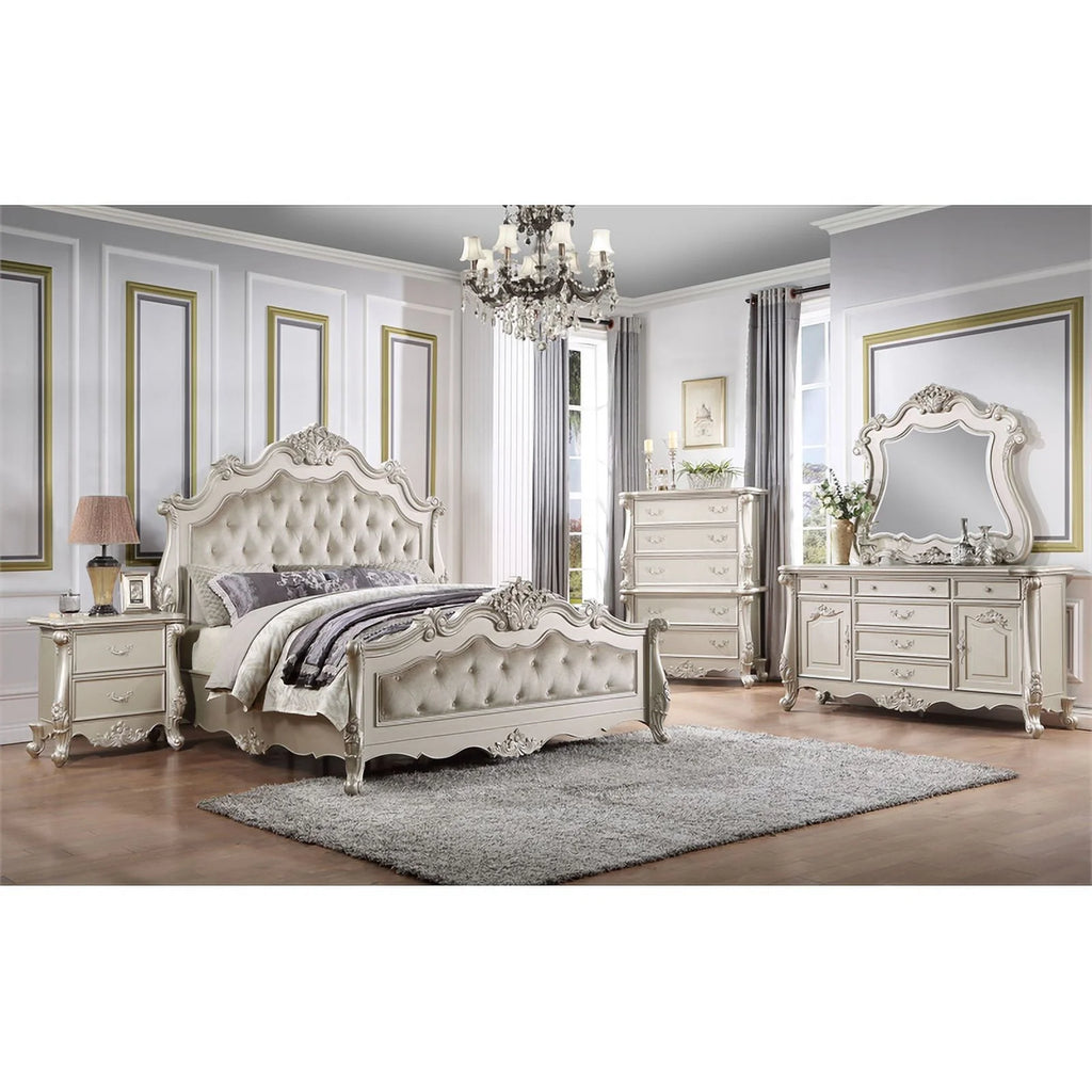 Acme Furniture Bently Queen Bed , Champagne Finsih