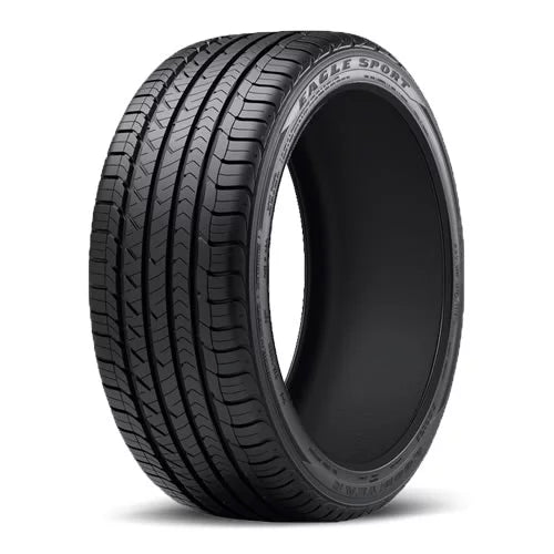 22 inch Black 5666 OE Wheels & Goodyear Tires Set Fit GM Trucks & Suv's - Silverado Style Rims