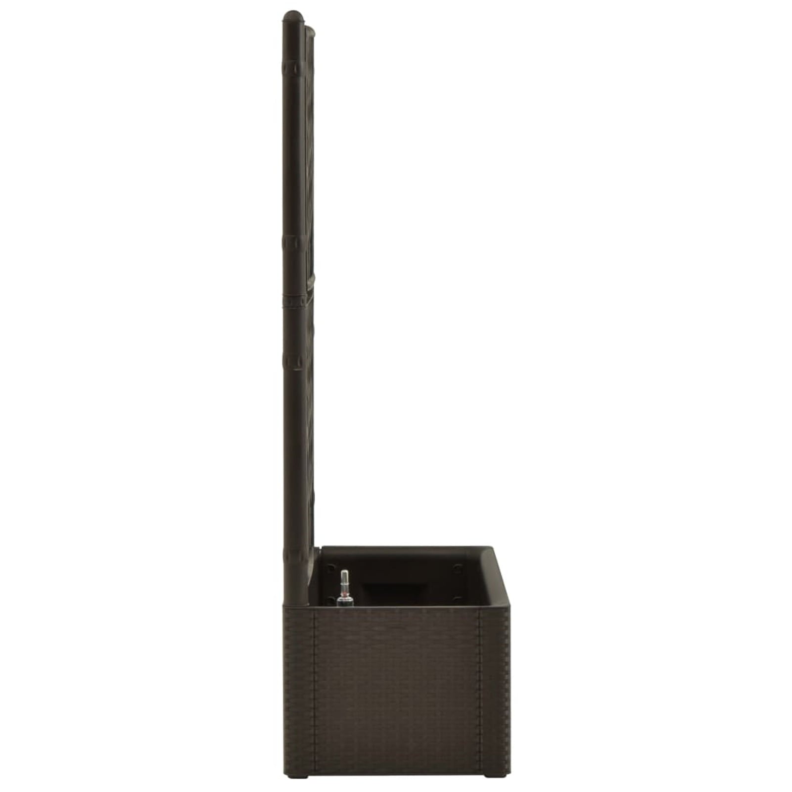 ametoys Garden Raised Bed with Trellis and Self Watering System Mocha