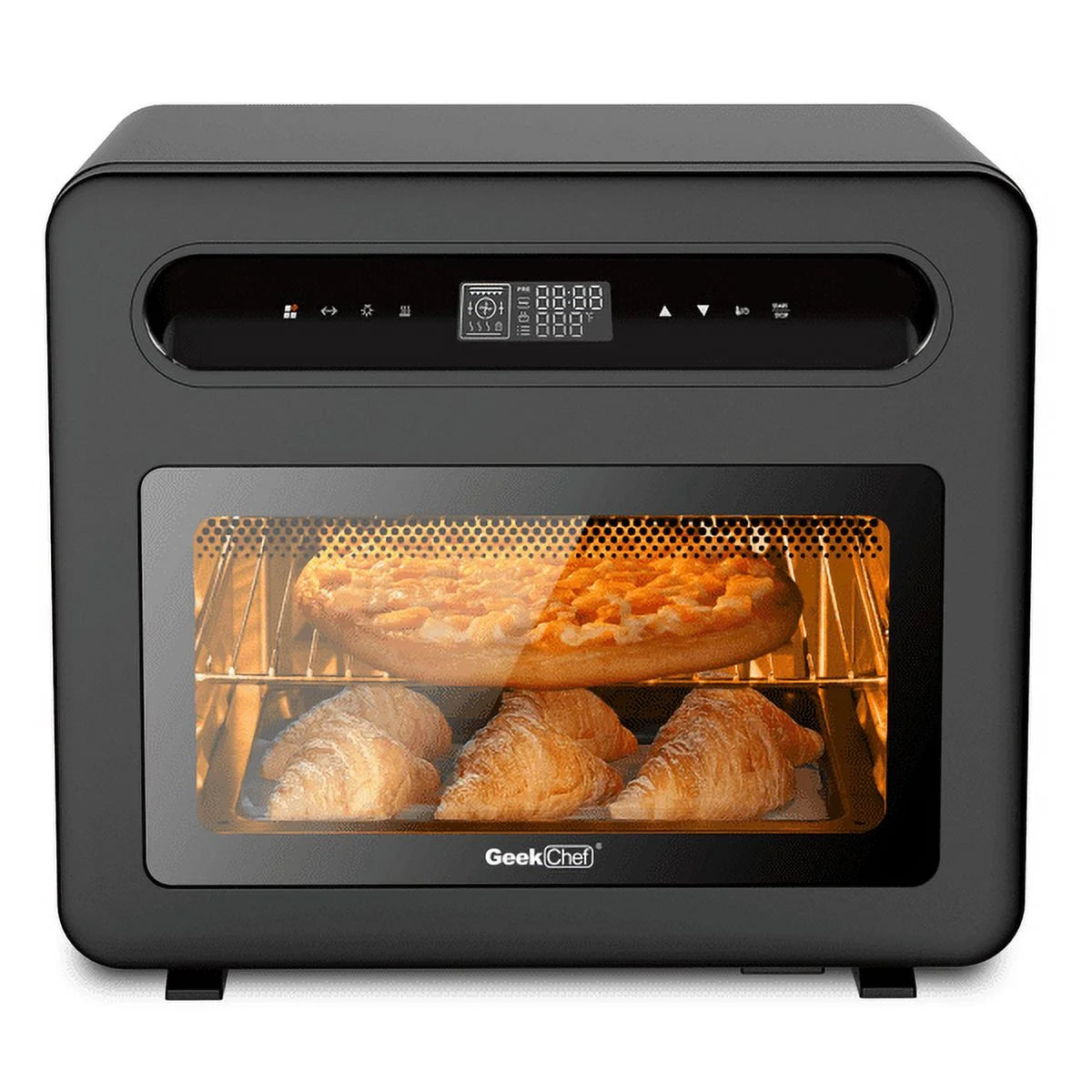 Air Fryer Oven 26QT Max Xl Large Cooker with 50 Cooking Presets with 6 Slice Toast,12" Pizza,Black