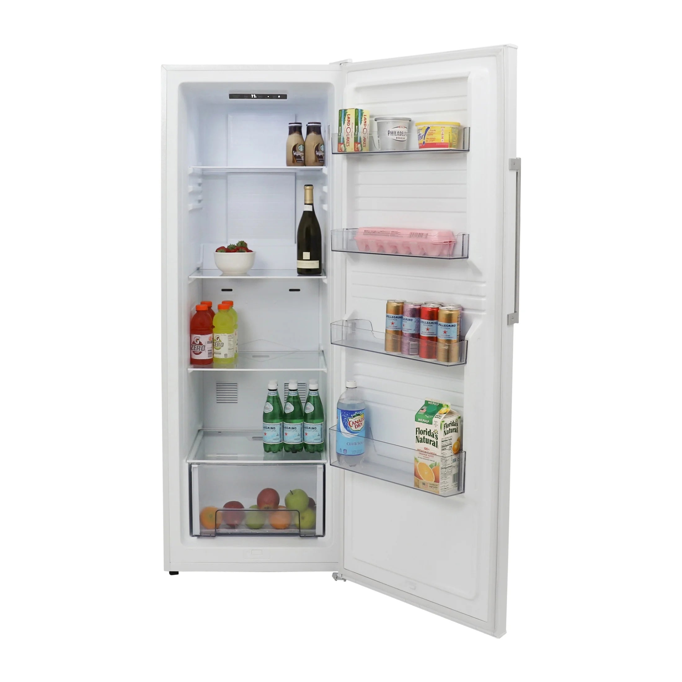 Avanti 10.8 Cu ft Vertical Freezer, in White (AV1081VFK0W)