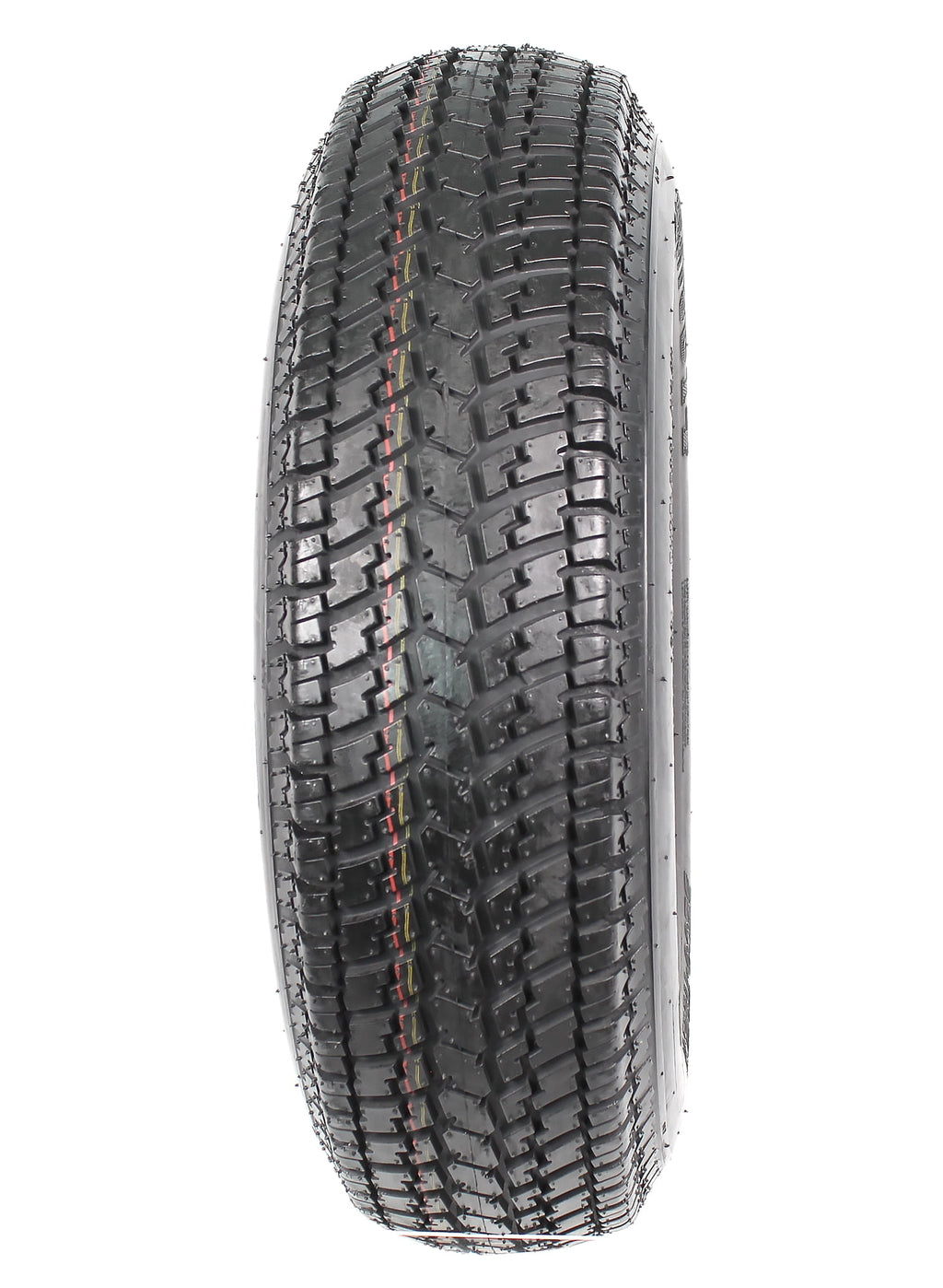 2-Pk Trailer Tire On Rim ST205/75D14 205/75 14 in. LRC 5 Hole White Spoke Wheel