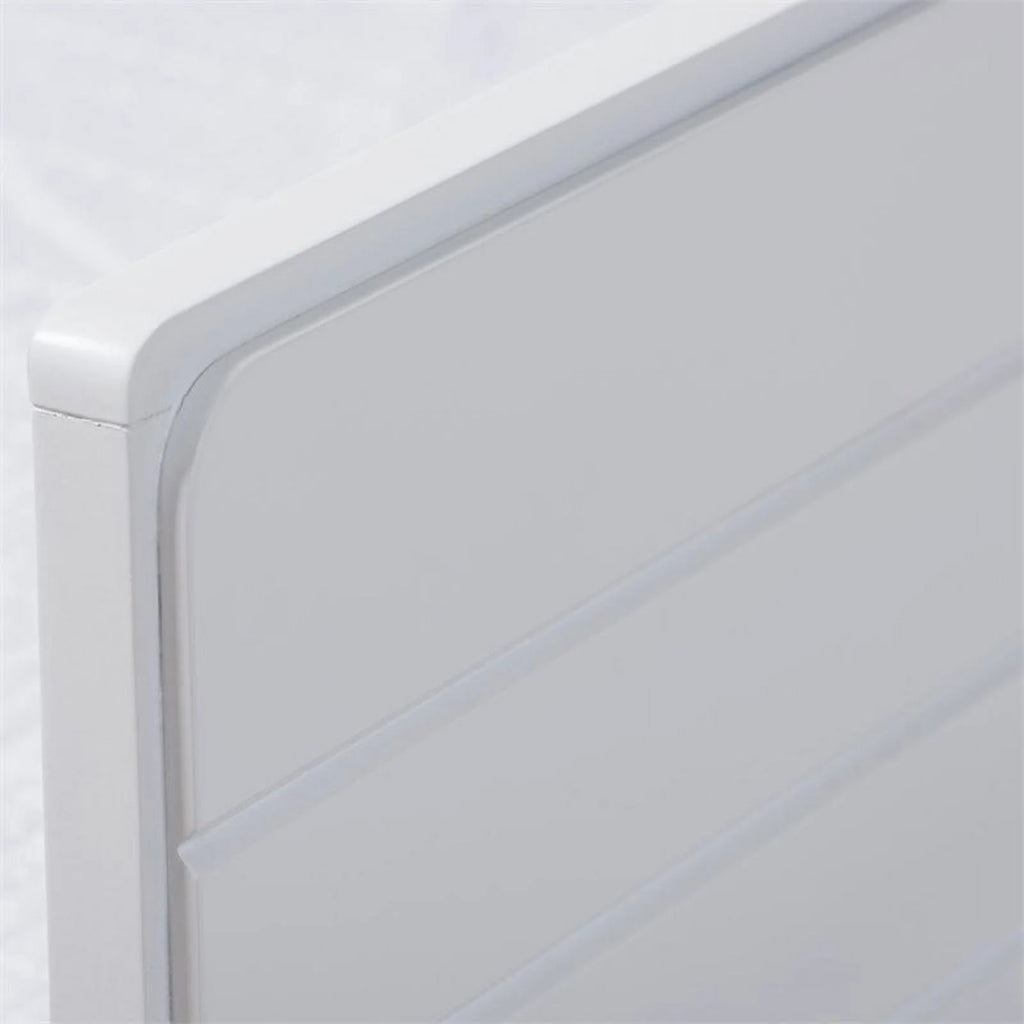 Baxton Studio Linna Storage Daybed with Trundle in White