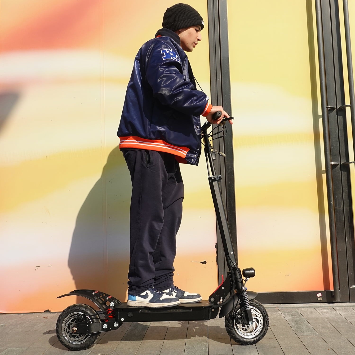 AJOOSOS X750 Electric Scooter, 1300W Powerful Motor, 35 mph Max Speed, 40 Miles Long Range, Foldable Electric Scooter Adults