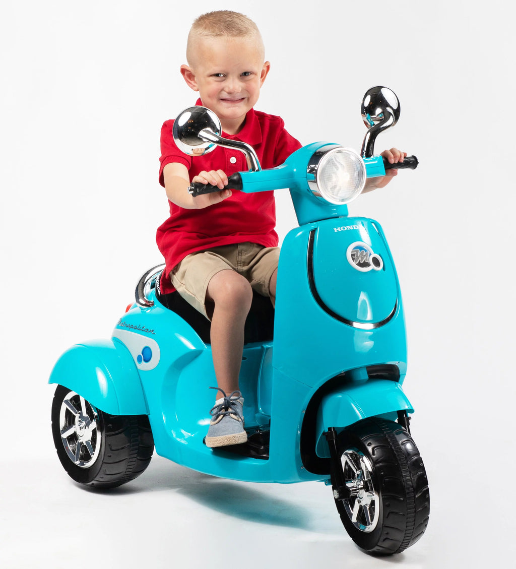 6 Volt Honda Metropolitan Blue Battery Powered Ride-On