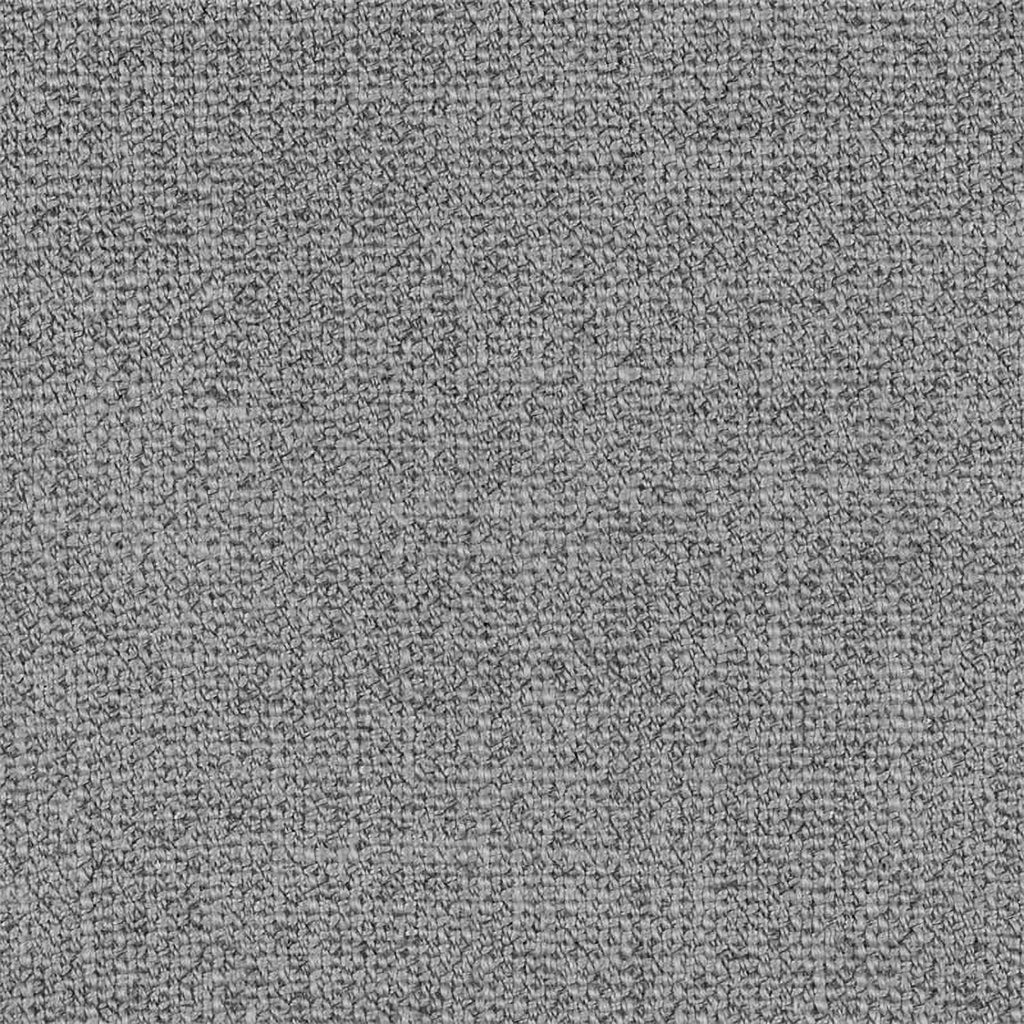 Atlin Designs Crown Silhouette Tufted Modern Fabric King Headboard in Light Gray