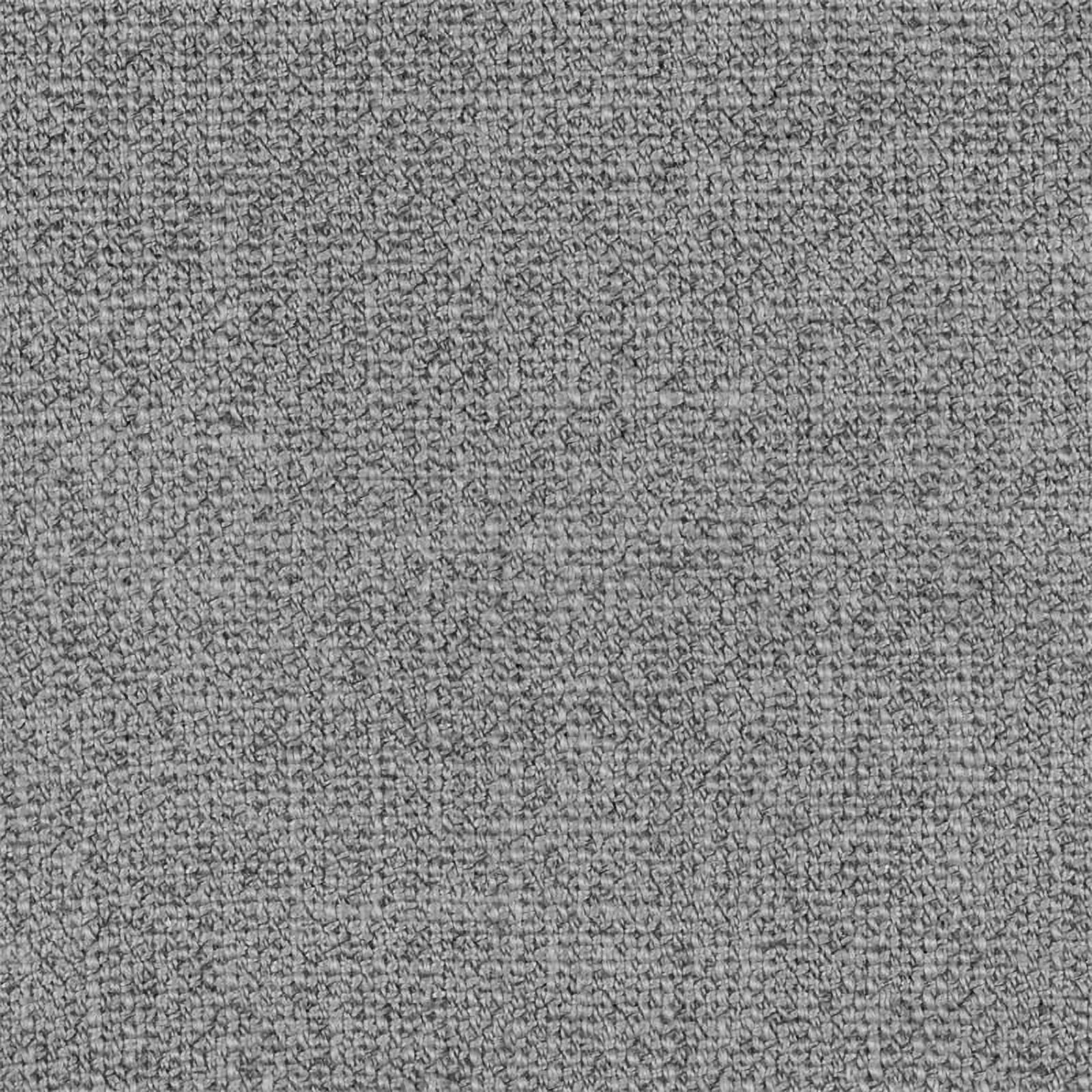 Atlin Designs Crown Silhouette Tufted Modern Fabric King Headboard in Light Gray