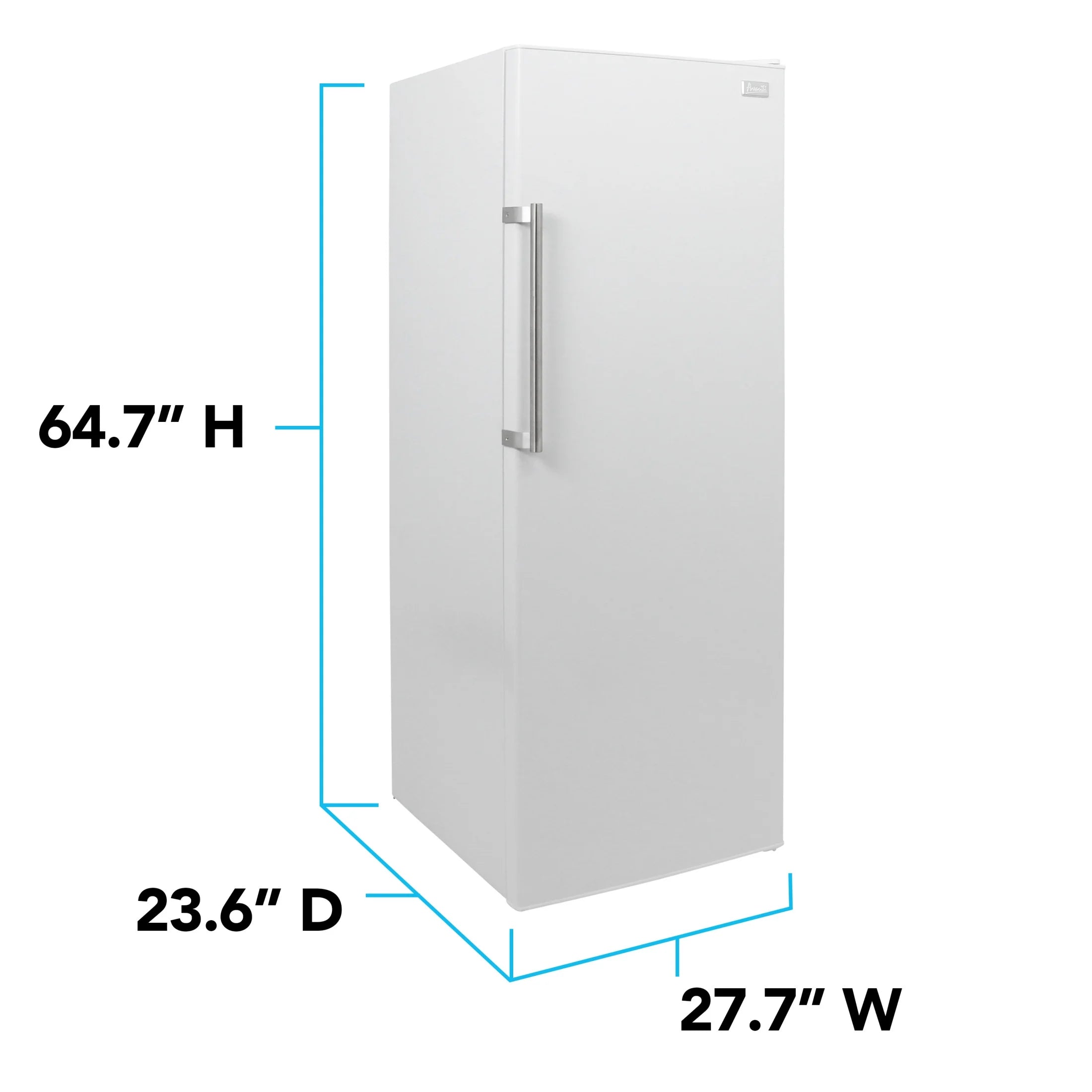 Avanti 10.8 Cu ft Vertical Freezer, in White (AV1081VFK0W)