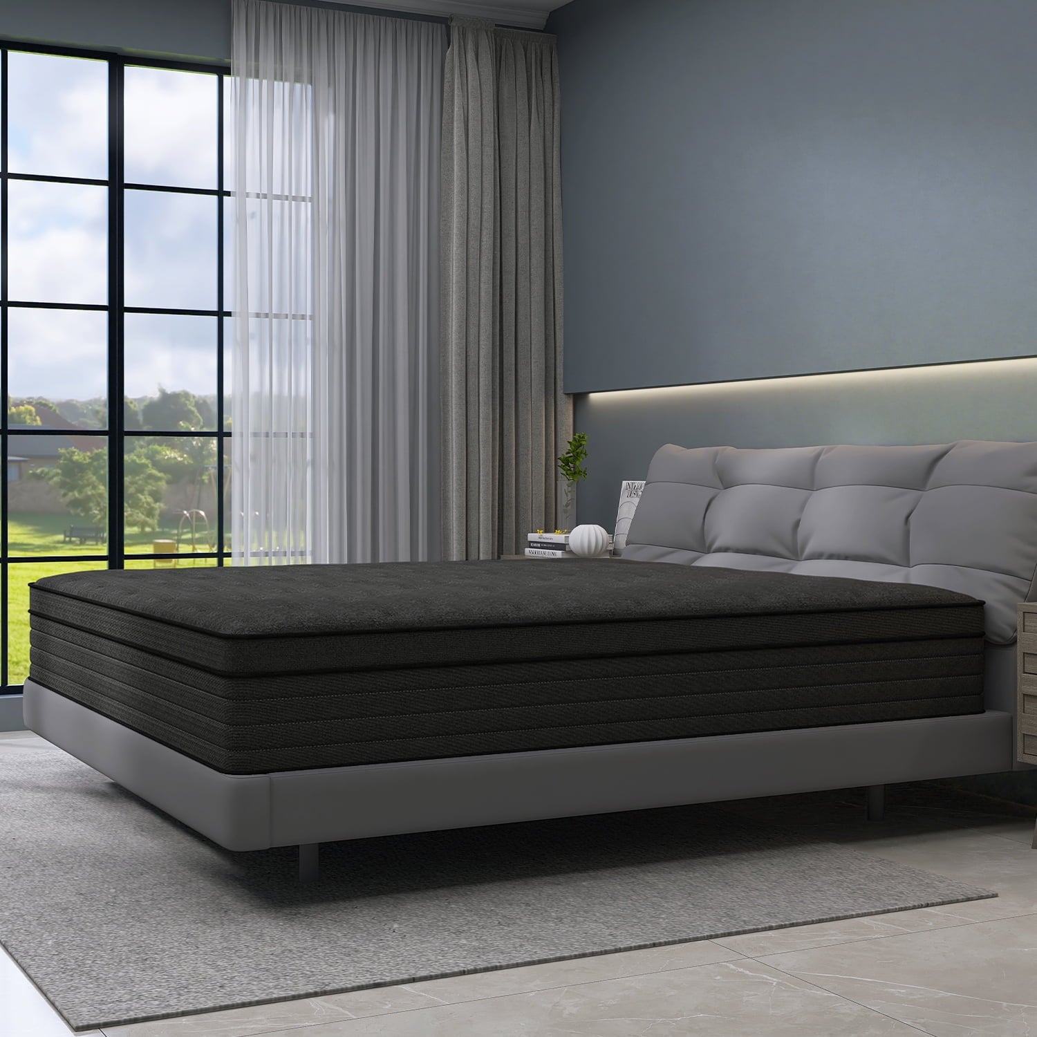 14 inch Full Mattress,Hybrid Mattresses Medium Firm in a Box