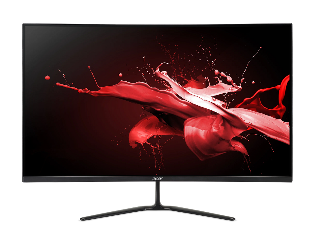 Acer Nitro 31.5" 1500R Curved FHD (1920x1080) Monitor, FreeSync , 75Hz, 1ms, HDMI, VGA - ED320QR Bi