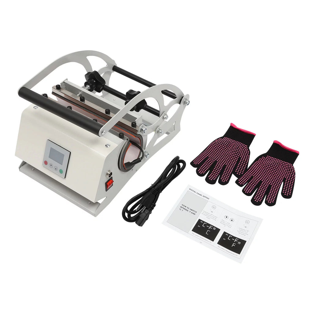 30OZ Mug Heat Press Tumbler Heating Sublimation Printing Cup Heat Press Machine