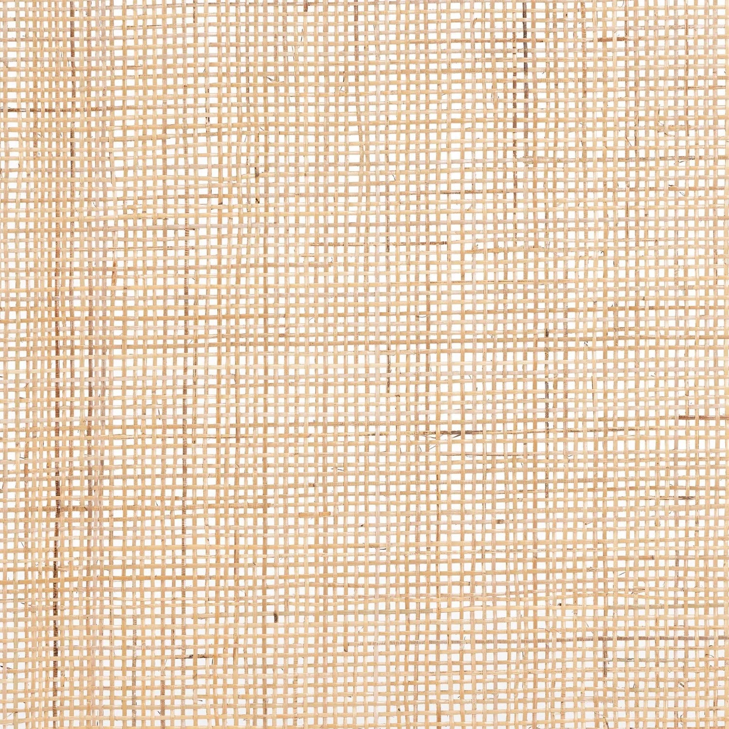 bali & pari Aurelia Black Bayur Wood and Natural Rattan Queen Size Headboard