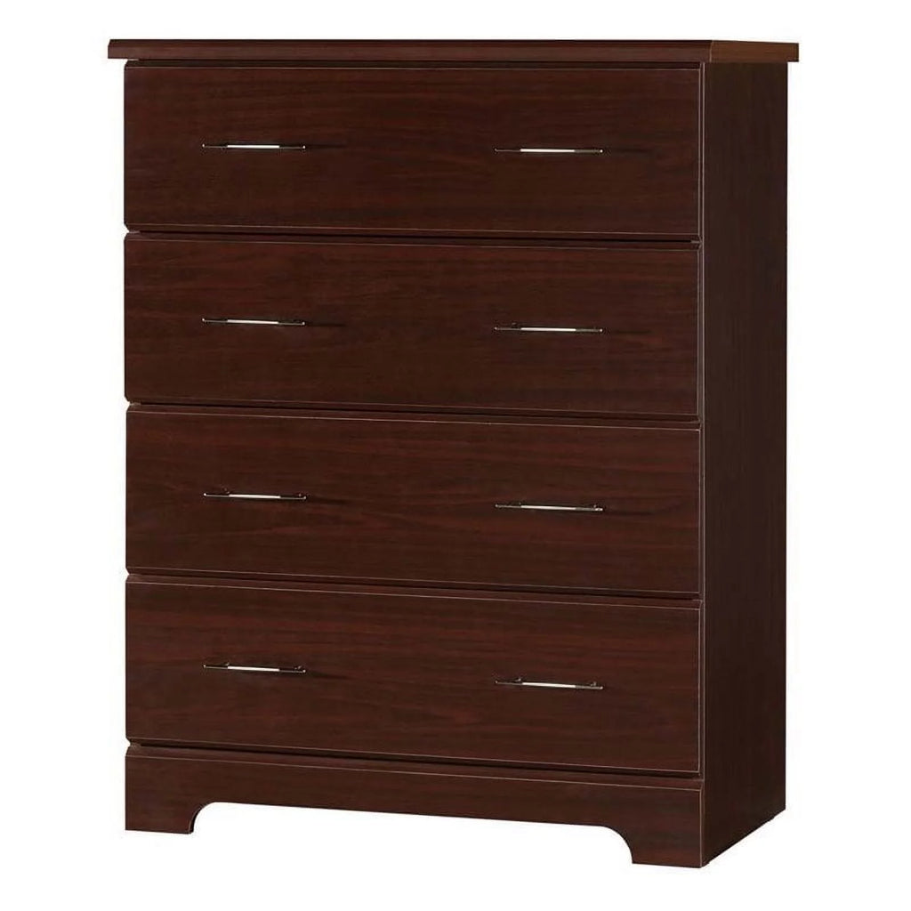 2 Piece Nursery Furniture Set with Dresser and Chest in Espresso