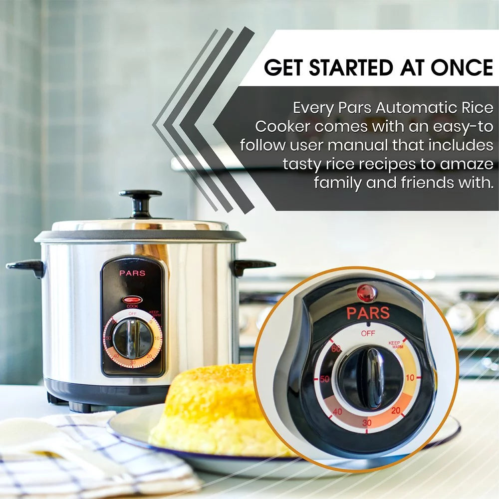 20 Cup Pars Automatic Persian Rice Cooker