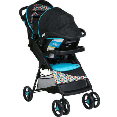 Babideal Bloom Travel System Stroller and Infant Car Seat, Pixelray