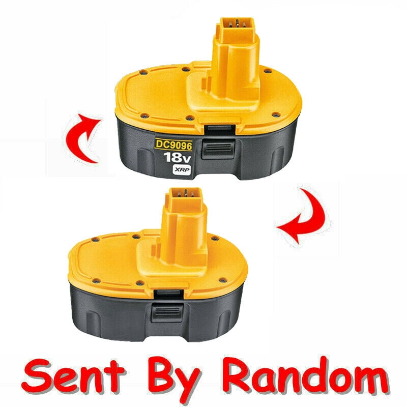 2Pack 18V Battery for Dewalt 18 Volt XRP Battery DC9096-2 DC9098 DC9099 DW9096