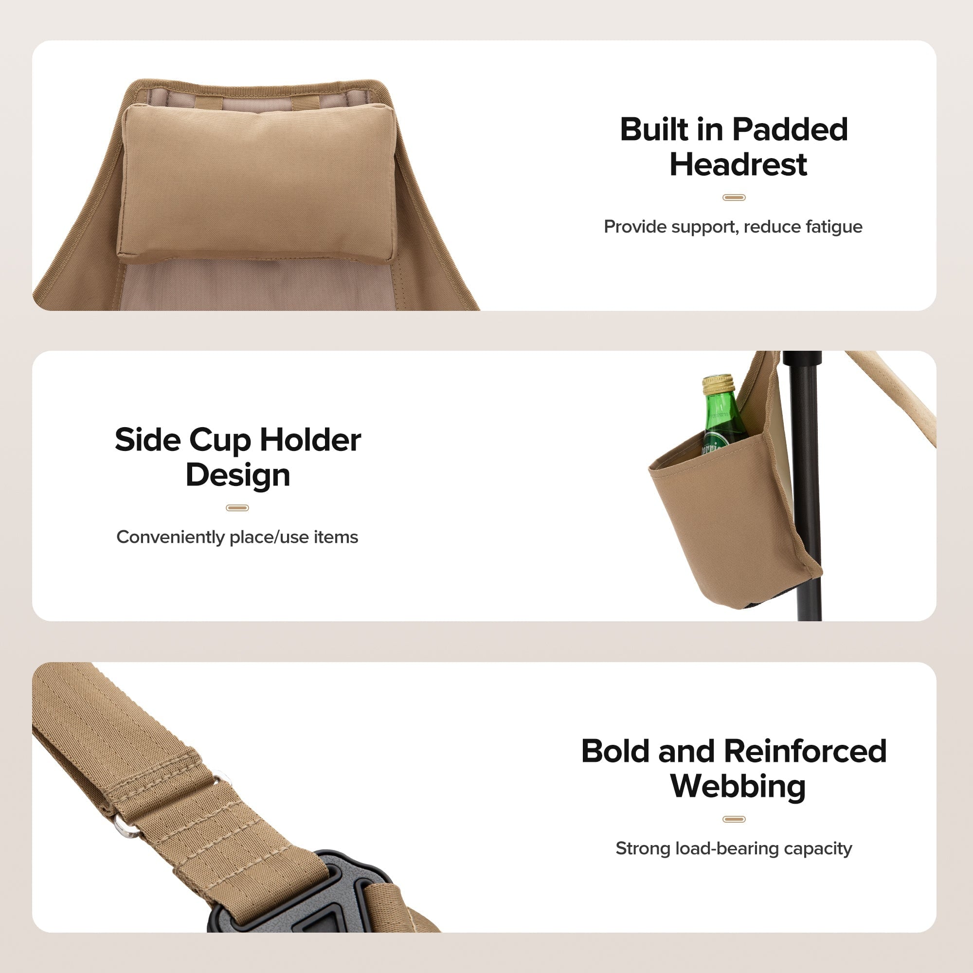 Alpha Camper Hammock Camping Chair Folding Rocking Chair