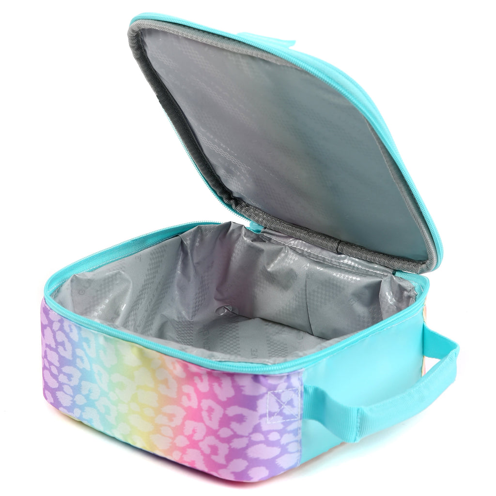 Arctic Zone Upright Reusable Lunch Box Combo with Accessories, Unicorn
