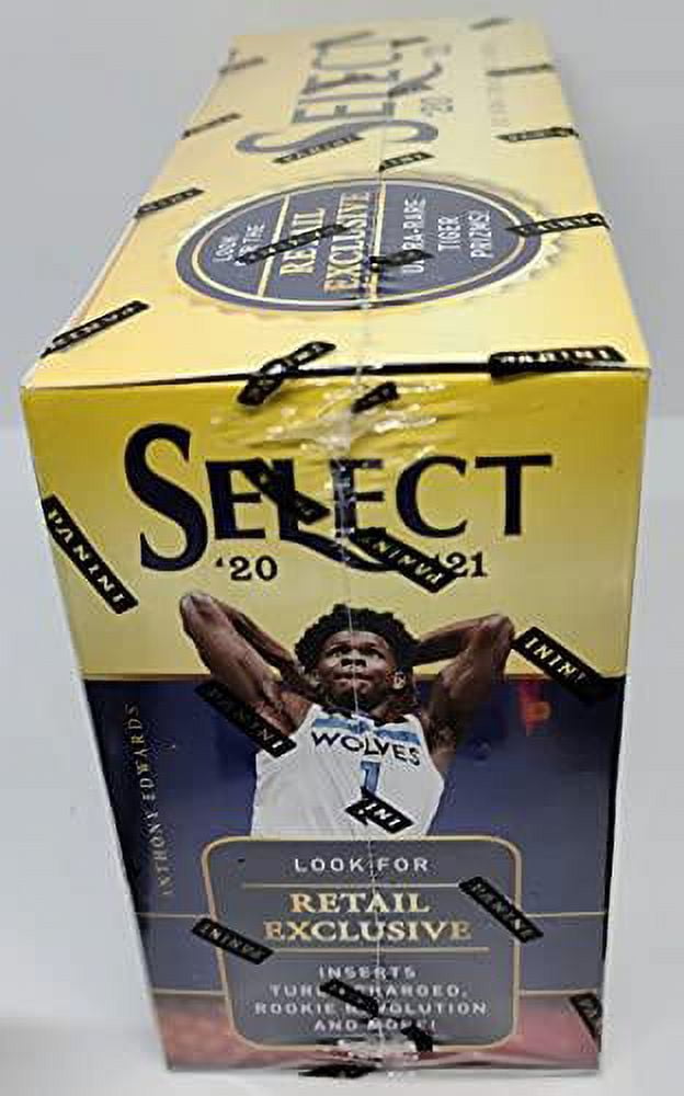 2020-21 Panini Select NBA Basketball Trading Cards Mega Box- Exclusive Cracked Ice Prizms | 32 Cards