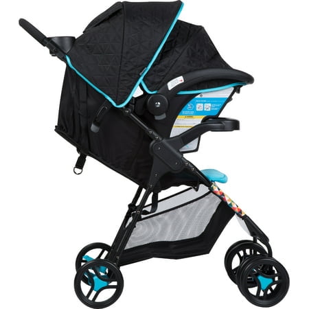 Babideal Bloom Travel System Stroller and Infant Car Seat, Pixelray