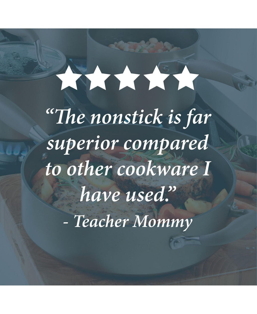 Anolon Advanced Home 11 Piece Hard-Anodized Nonstick Cookware Set, Onyx