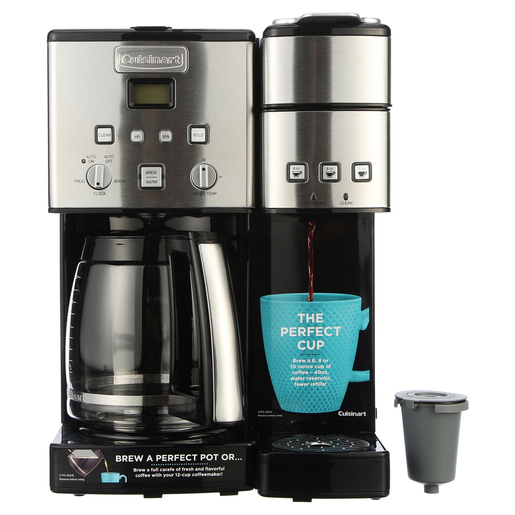 Cuisinart Coffee Center 12 Cup Coffeemaker and Single-Serve Brewer