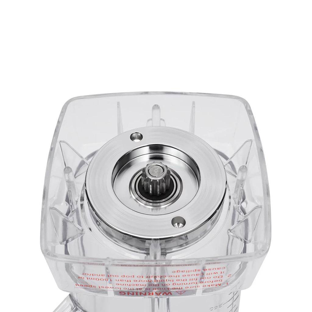 2L Professional Blender Countertop Blender Smoothie Maker Commercial 3HP 2200W(Black)