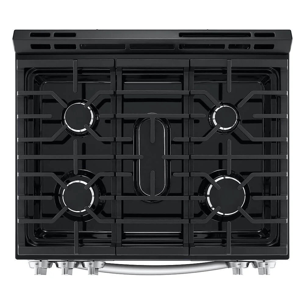 30 Inch Slide-In Gas Smart Range with 5 Sealed Burners, 5.8 cu. ft. Oven Capacity,