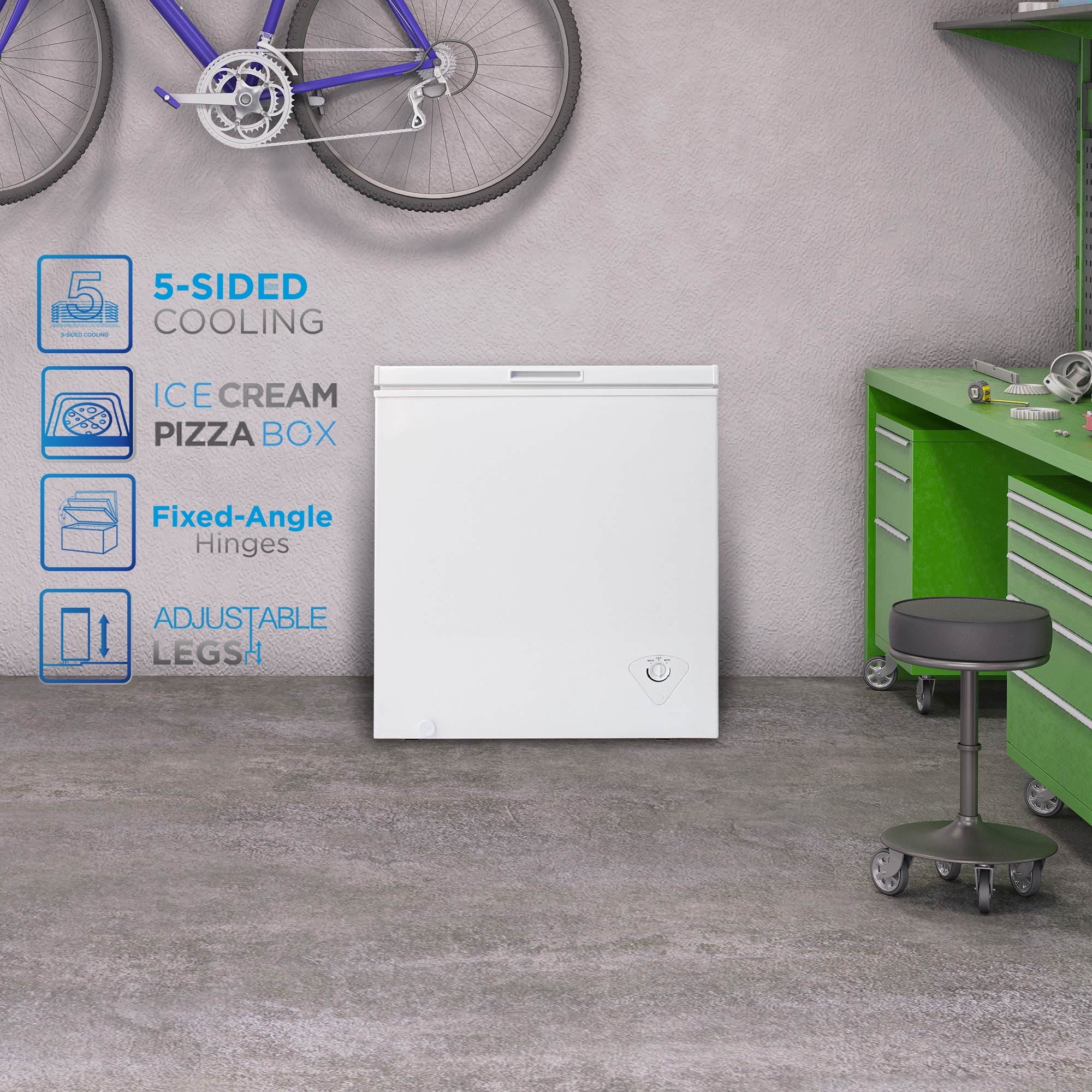 Arctic King 5 cu ft Chest Freezer