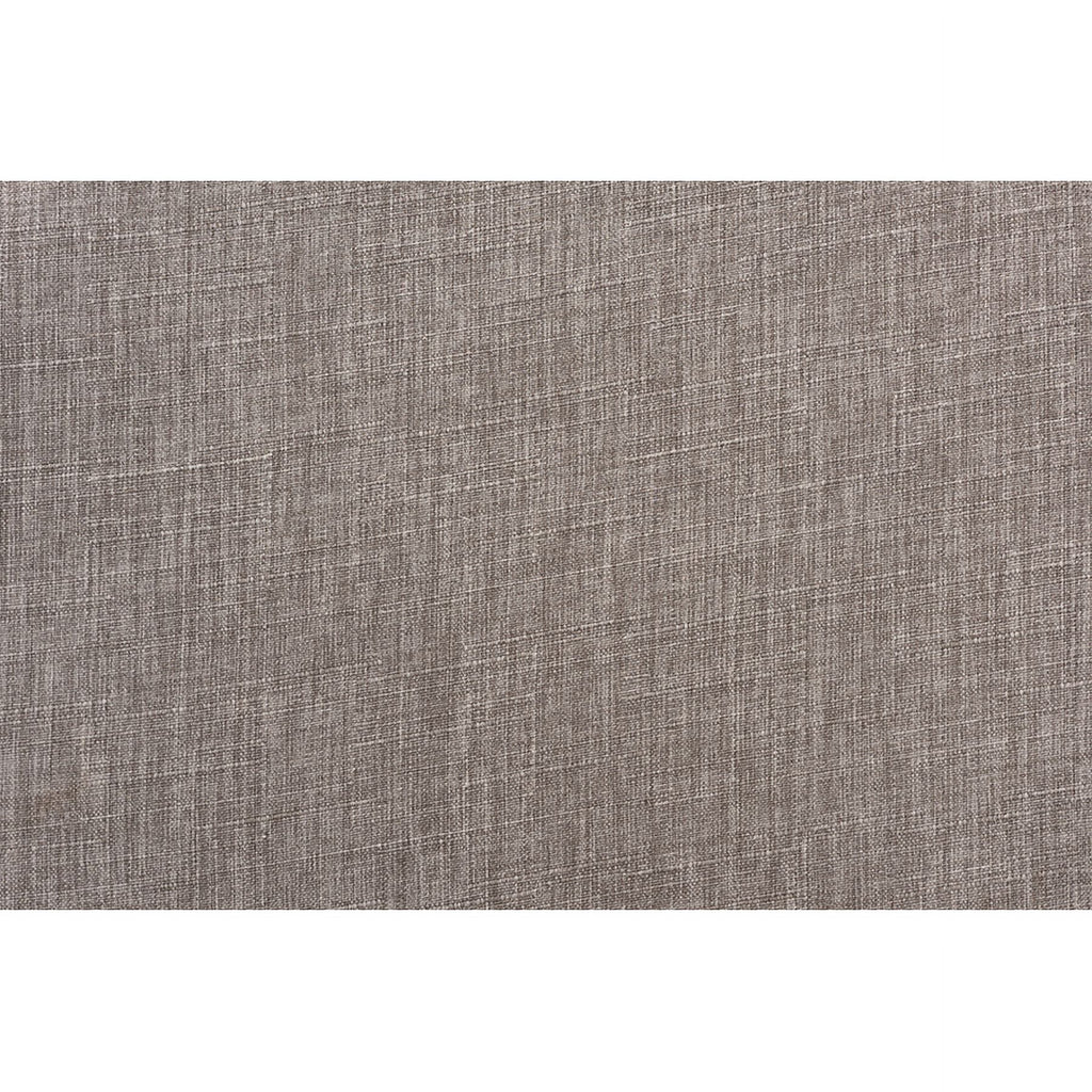 Baxton Studio Tarana Mid-Century Modern Grey Fabric and Natural Oak Finished Wood 2-Piece Dining Chair Set