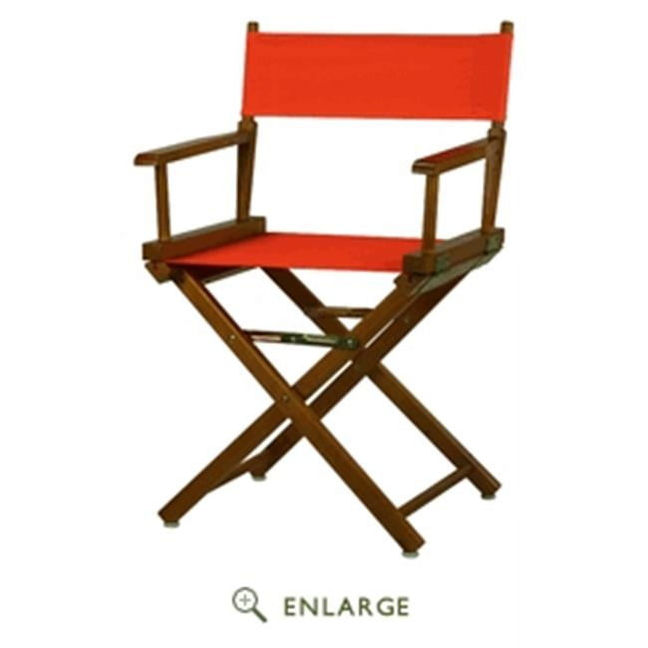 "18" Director's Chair Honey Oak Frame-Magenta Canvas"