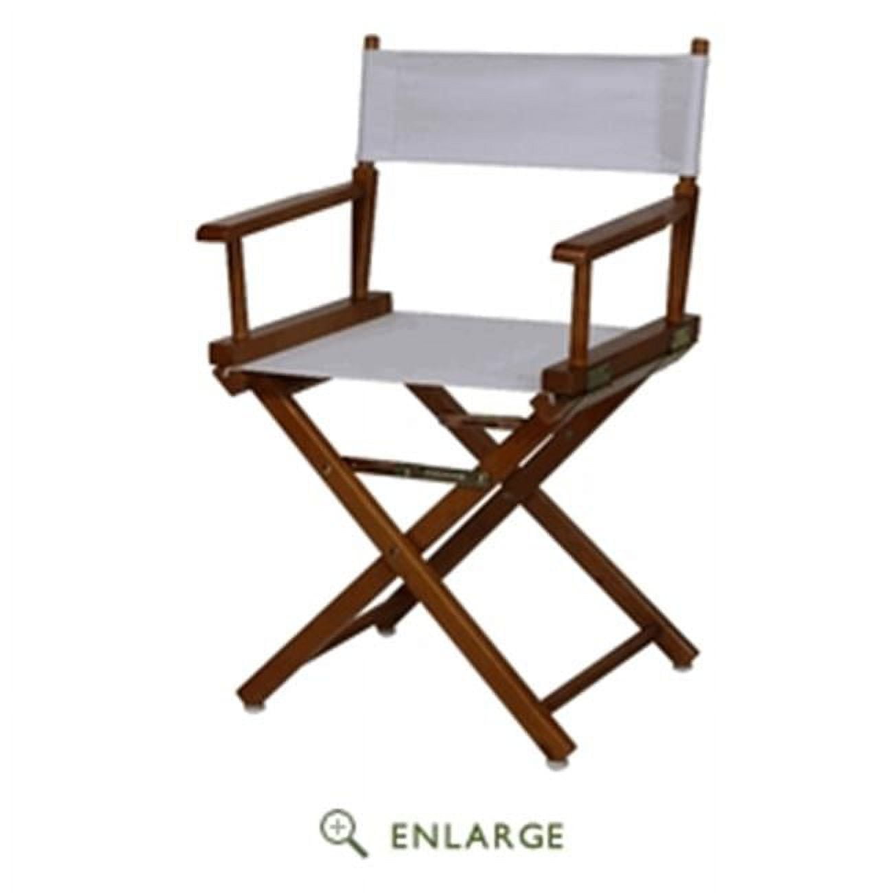 "18" Director's Chair Honey Oak Frame-Magenta Canvas"