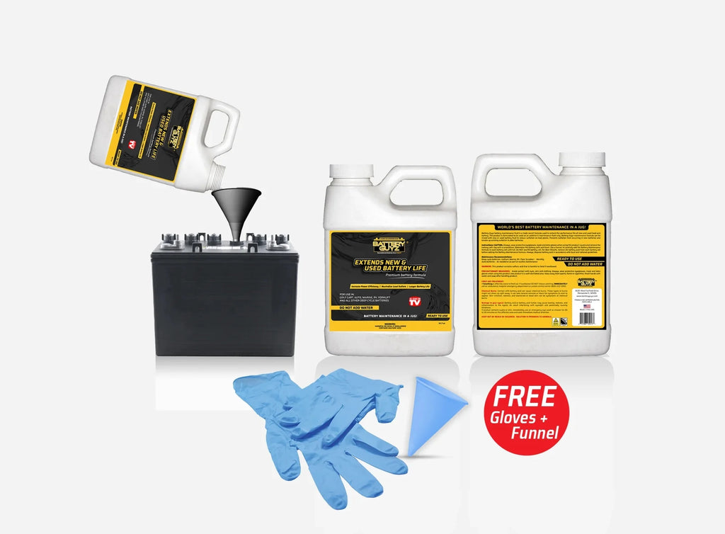 Battery Guyz Reconditioned Lead Acid Automotive Battery, Group Size 121R, 12 Volt, 600 CCA