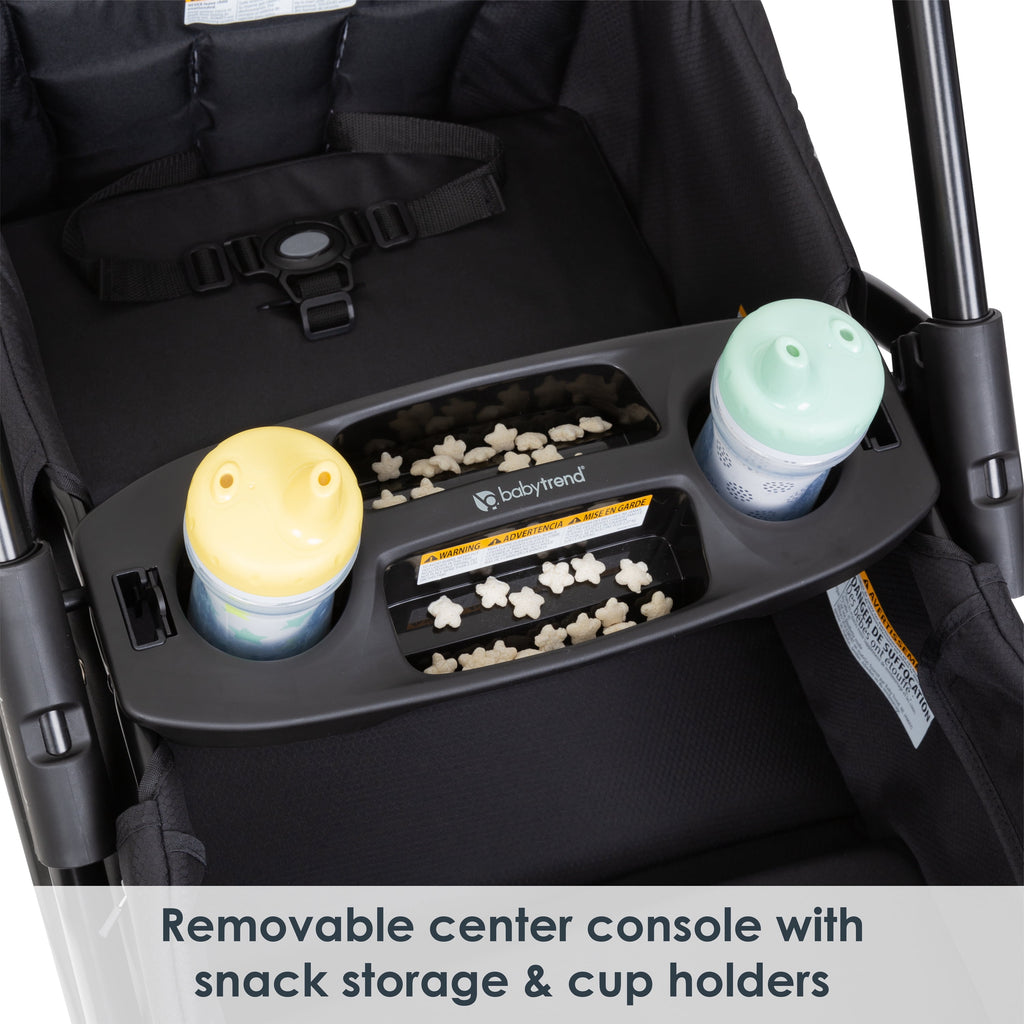 Baby Trend Expedition Wagon Stroller, Solid Print Gray