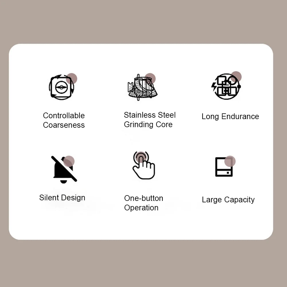 Aibecy Electric Burr Coffee Grinder Adjustable Automatic Conical Burr Mill Coffee Bean Grinder with 25 Grind Setting for 2-12 Cups Capacity French Press Drip Coffee and Espresso Black