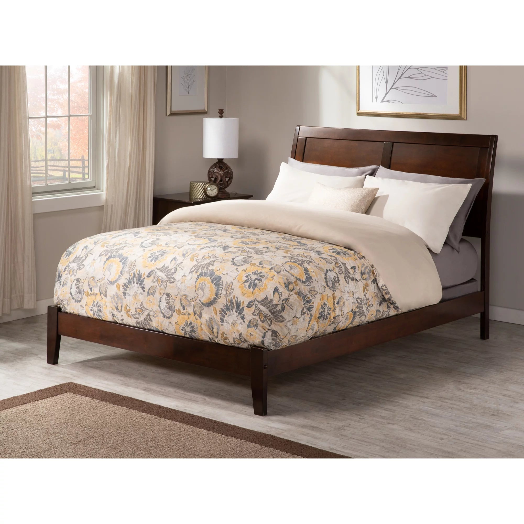Atlantic Furniture Portland Low Profile Platform Bed F AW