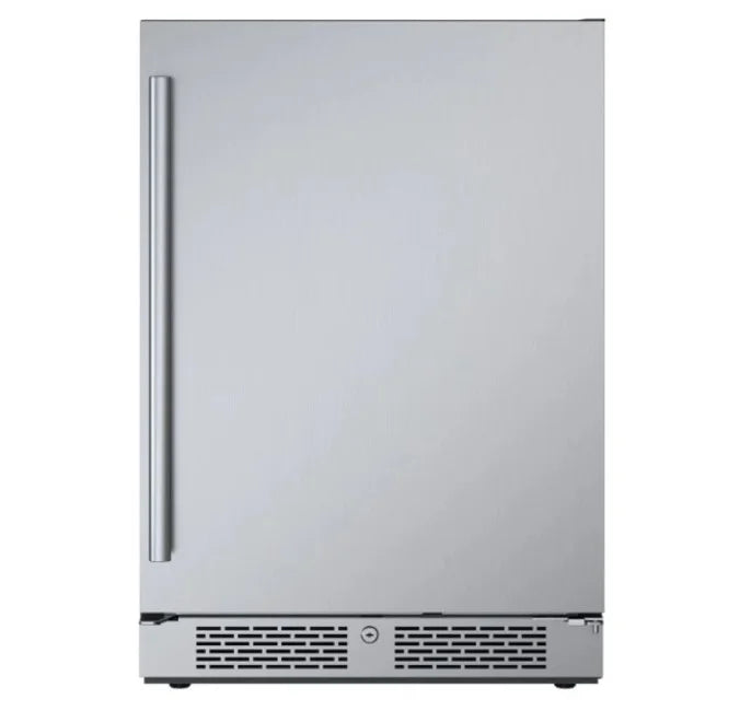 Avallon Afr242odlh 24" Wide 5.66 Cu. Ft. Built-In Compact Outdoor Refrigerator - Stainless