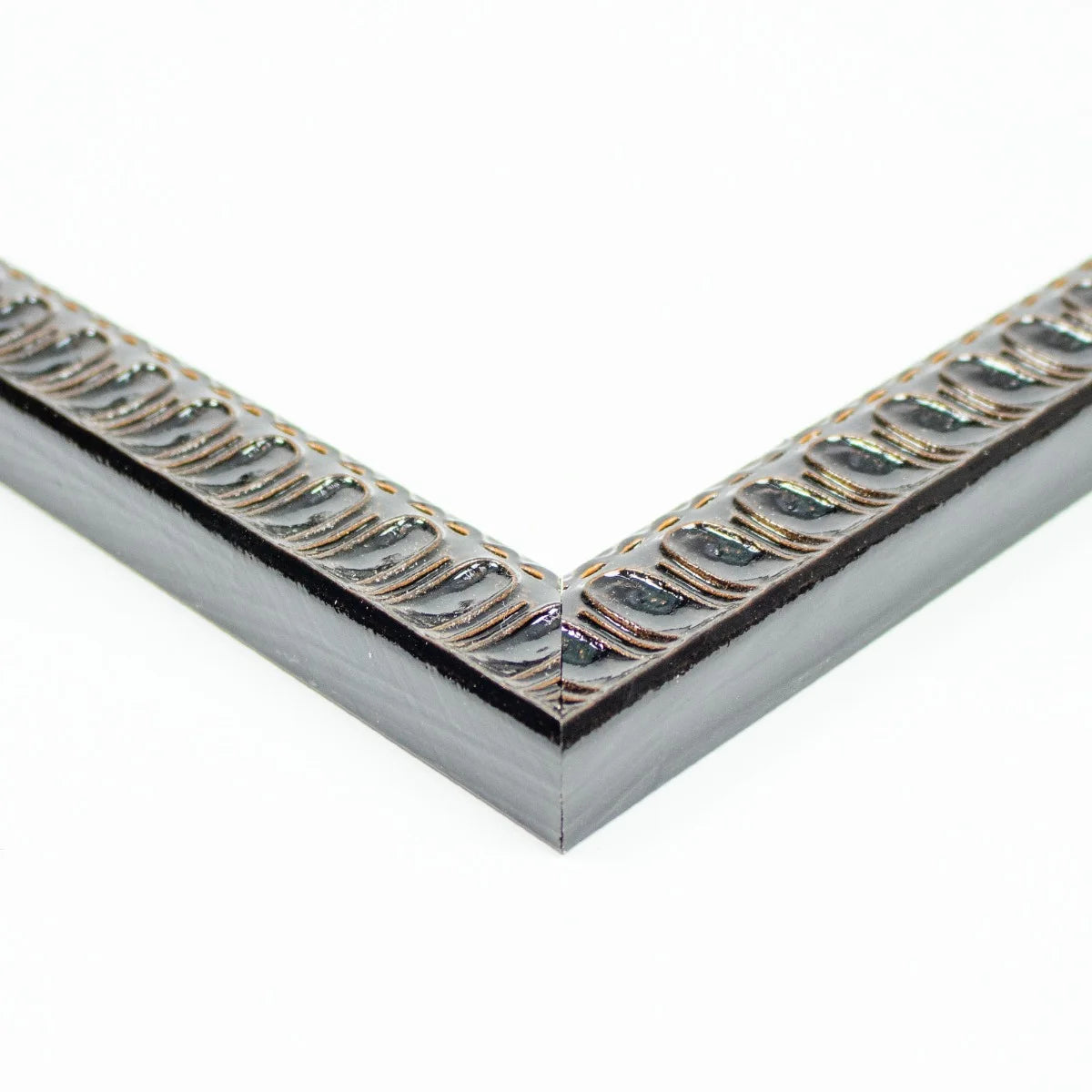 18x10 Frame Black Solid Wood Picture Frame Width 1 Inches | Interior Frame Depth 0.375 Inches |