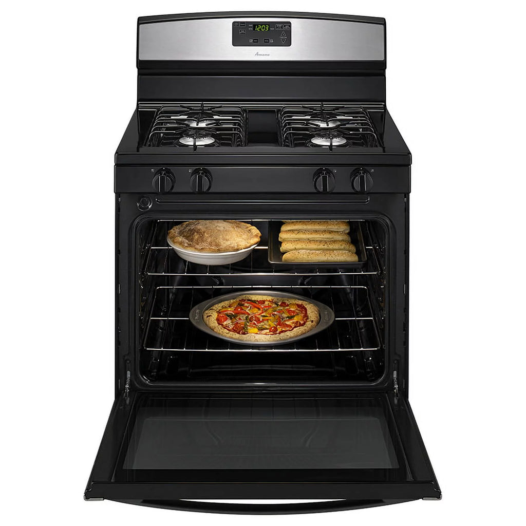 Amana AGR5330BAS 5.1 Cu. Ft. Stainless Steel Freestanding Gas Range