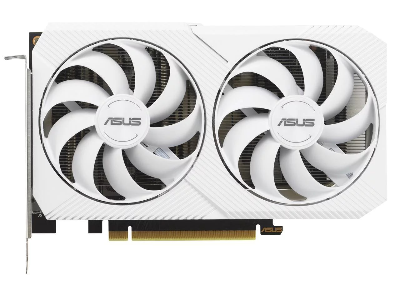 ASUS Dual GeForce RTX 3060 White OC Edition 12GB GDDR6 (PCIe 4.0, 12GB GDDR6, HDMI 2.1, DisplayPort 1.4a, 2-slot design, Axial-tech fan design, 0dB technology) DUAL-RTX3060-O12G-WHITE
