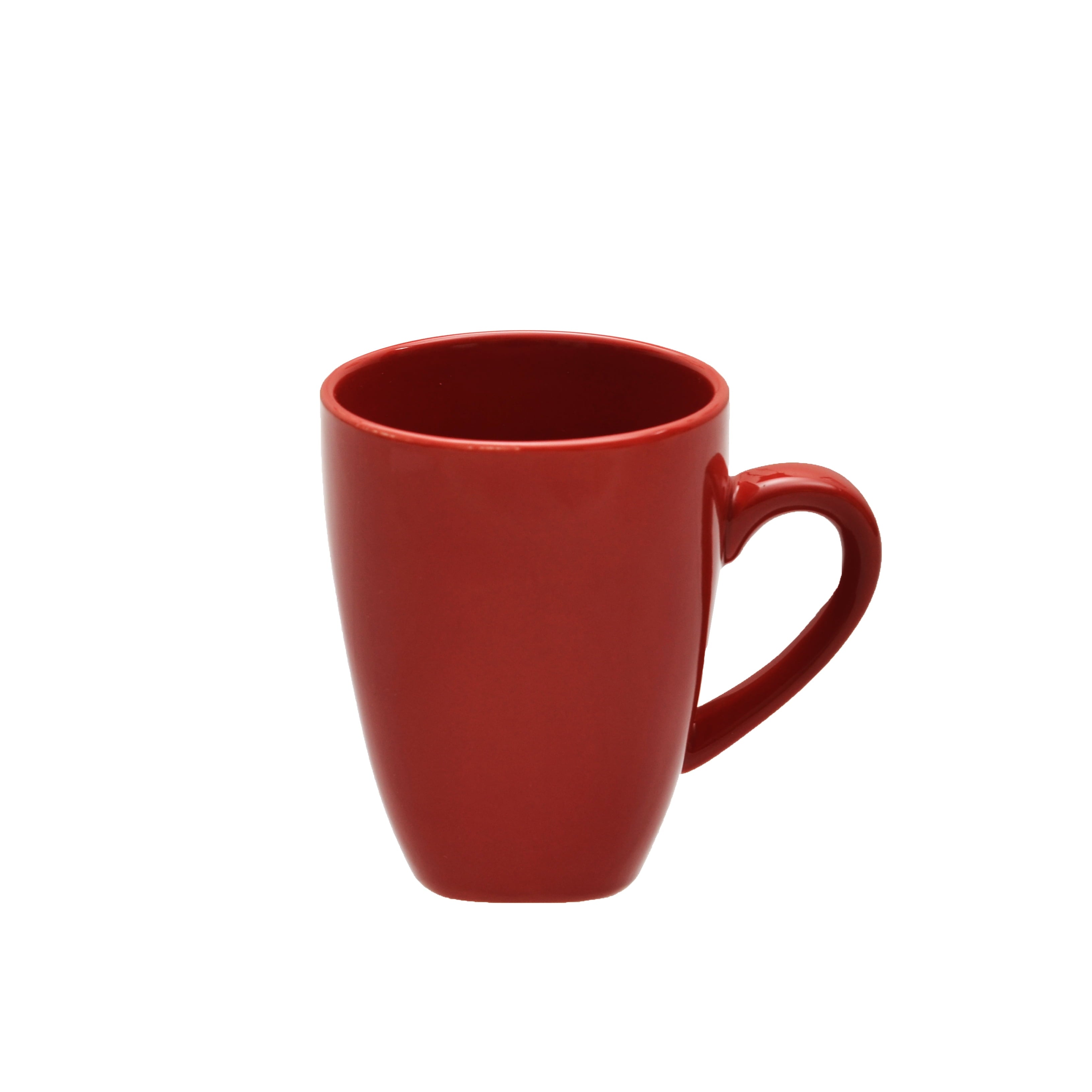 10 Strawberry Street Nova Square 16-Piece Stoneware Dinnerware Set, Black