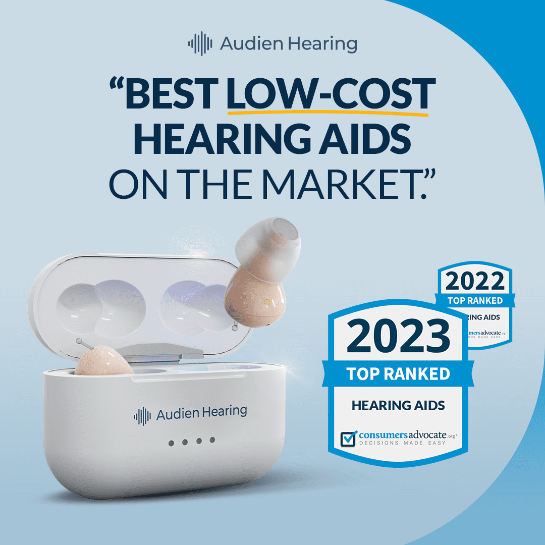 Audien Hearing Atom Pro 2 OTC Hearing Aid