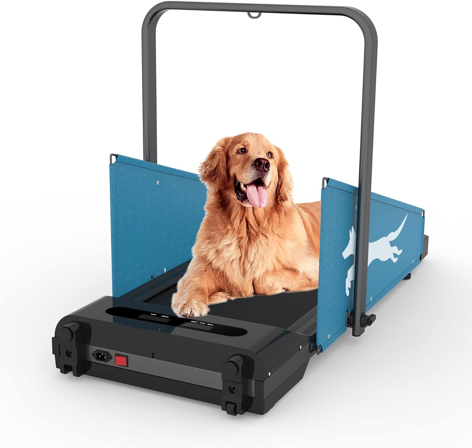2-in-1 Dog Treadmill for Home - 220lbs Weight Capacity Folding Pet Training Machine Exercise Workout Foldable Running Machine Portable for Running Walking, Easy Installation