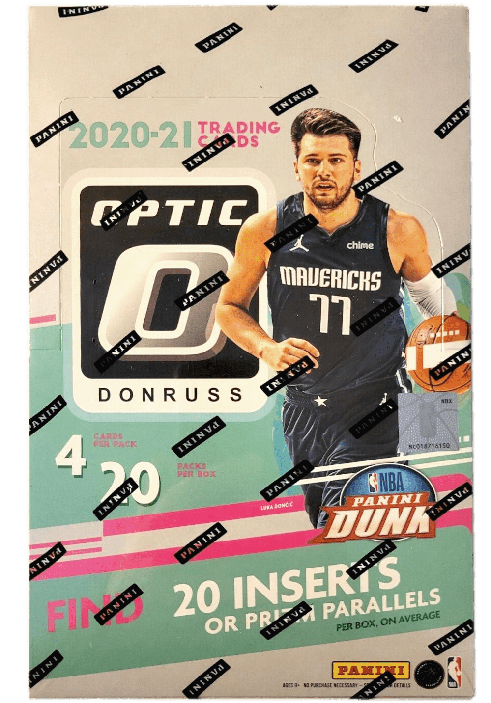 20-21 Panini Donruss Optic Basketball Retail Box Trading Cards Trading Cards
