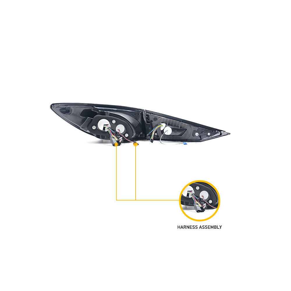 2014-2019 Toyota Highlander LED Taillights Assembly (pair)