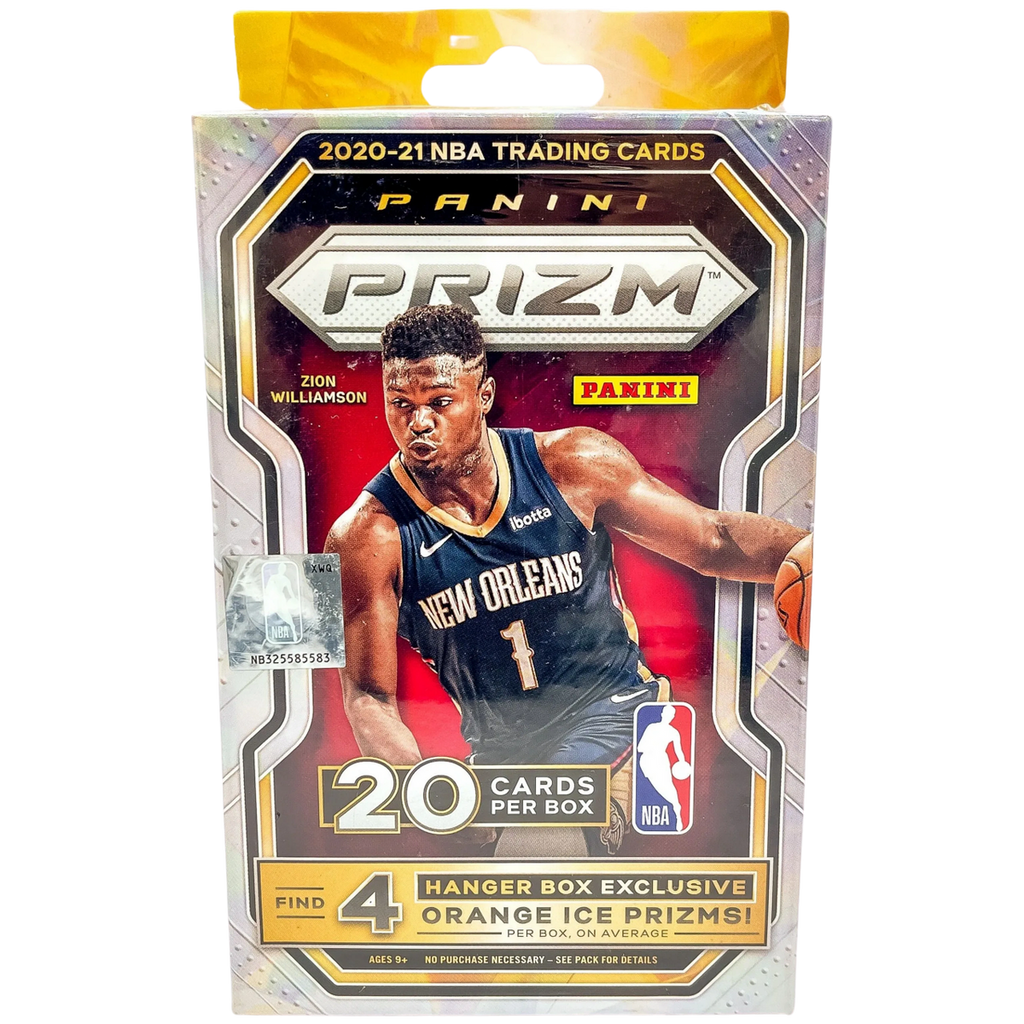 2020-21 Panini Prizm NBA Basketball Trading Cards Hanger Box | 20 Cards