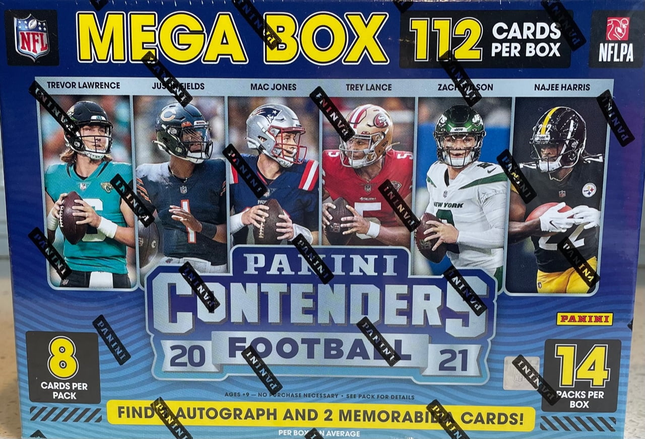 2021 Panini Contenders NFL Football Mega Box