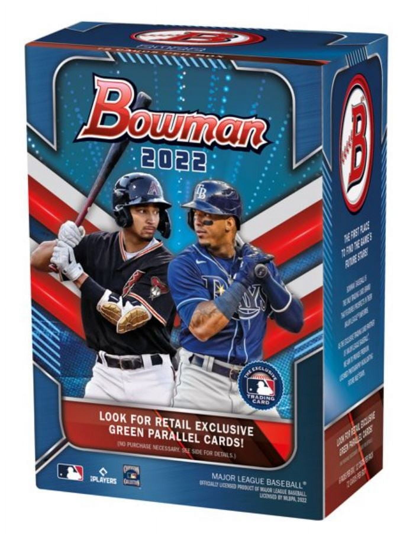 2022 Bowman Baseball Trading Cards Retail Blaster Box (72 Cards Per Box)