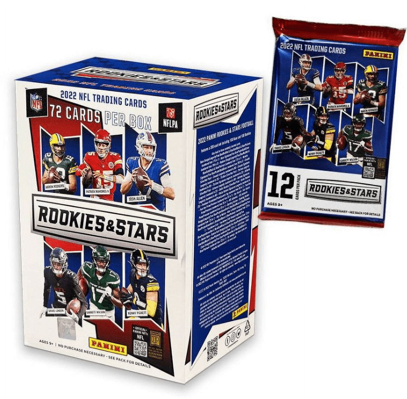 2022 Panini NFL Rookies & Stars Football Trading Card Blaster Box Exclusive